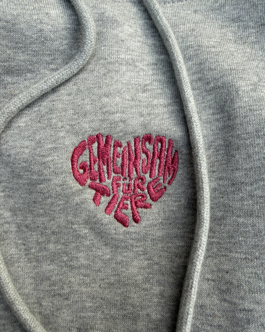 Ferkel-Hoodie Grau