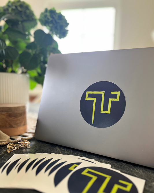 Sticker "TT" rund farbig