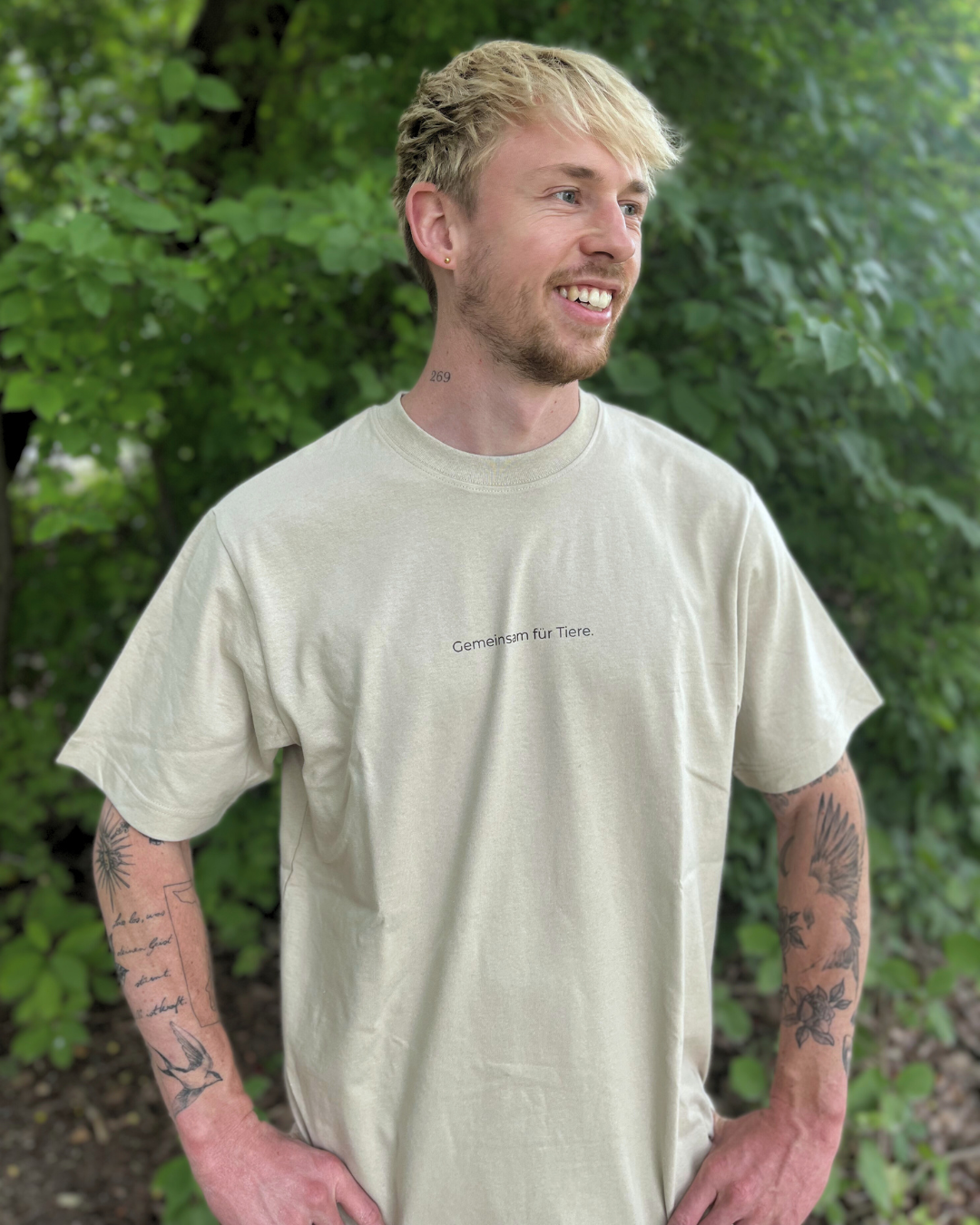 Unisex "Gemeinsam für Tiere" Premium Shirt