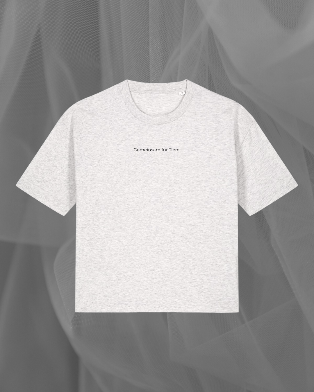 Cropped "Gemeinsam für Tiere" Premium Shirt