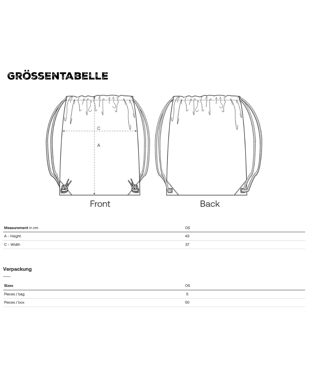 Gymbag "Team Tierschutz"