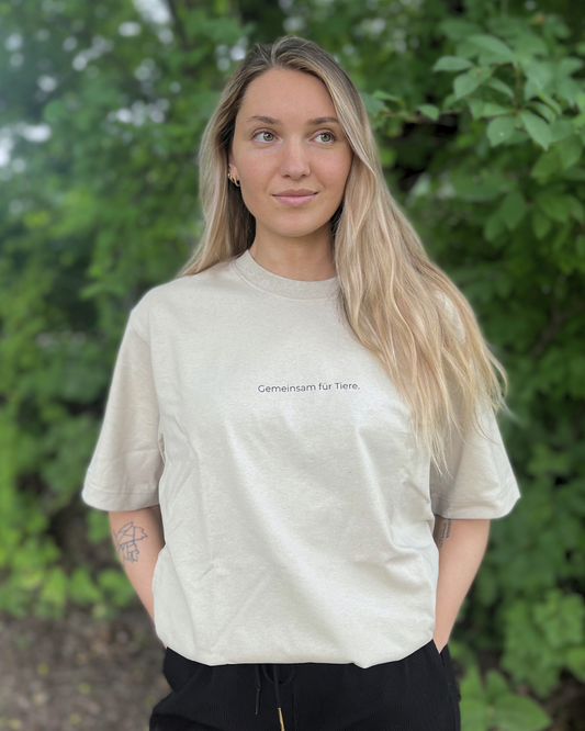 Unisex "Gemeinsam für Tiere" Premium Shirt