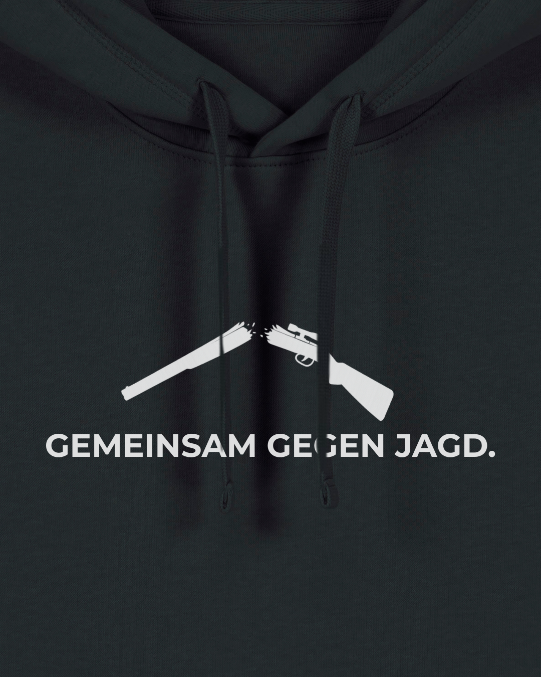 Unisex "Gemeinsam gegen Jagd" Premium Hoodie