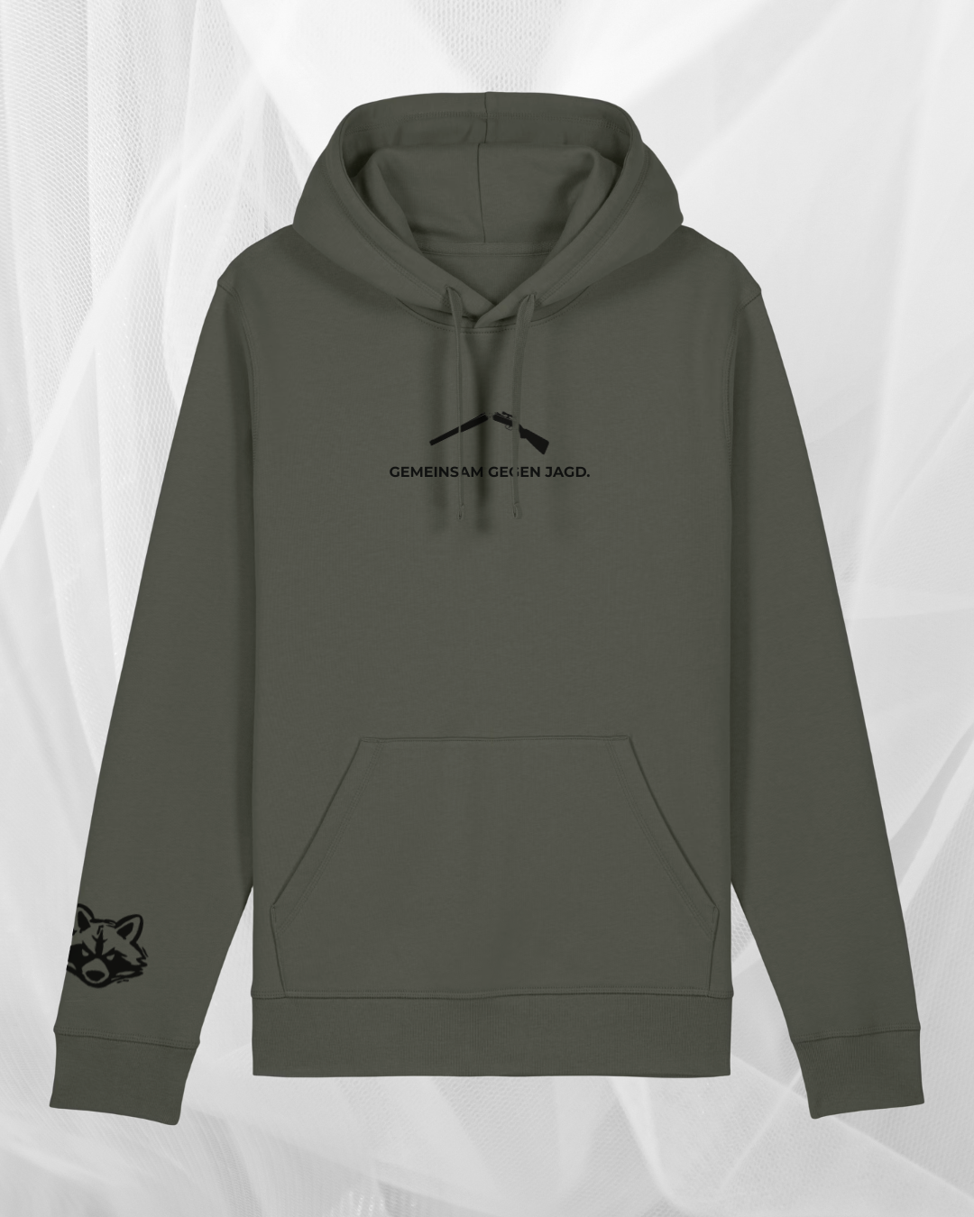 Unisex "Gemeinsam gegen Jagd" Premium Hoodie