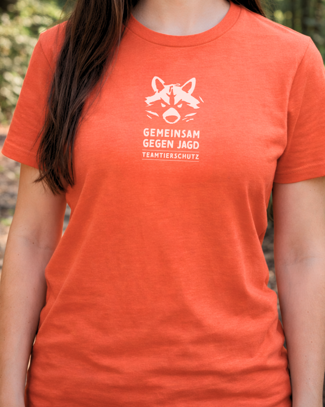 Unisex "Gemeinsam gegen Jagd" Basic Shirt